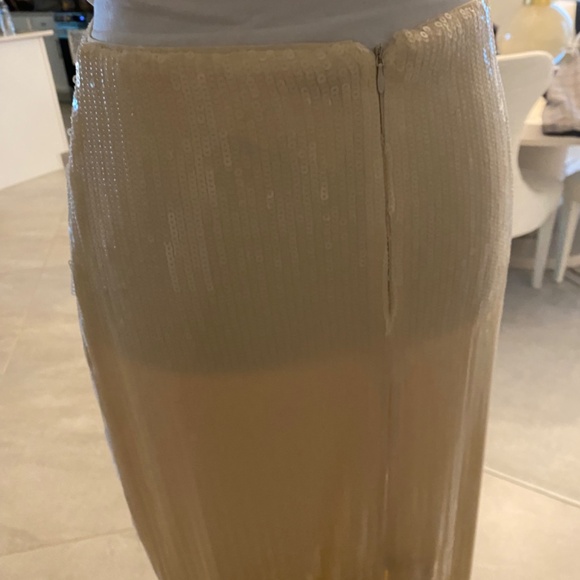 NWT Ronny Kobo Tessie Sequin Midi Skirt - Picture 8 of 10